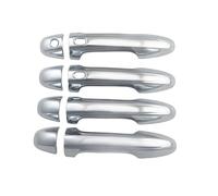 Accessori per la copertura della maniglia esterna Adesivi Auto In Argento Cromato Nero Opaco Nero Lucido Copertura Maniglia Della Porta In Per Rav4 XA40 2013-2017(Style 5)