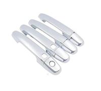 Accessori per la copertura della maniglia esterna Copri Maniglie Porte Per Corolla Per Verso E120 2001 2002 2003 Adesivi Cromati In Fibra Carbonio Nero Lucido Accessori(Type E)