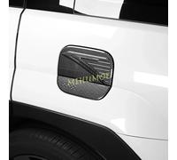 Accessori per la copertura della scatola dell'olio del tappo del serbatoio del carburante per auto in fibra di carbonio per Hyundai Santa Fe 2024 2025