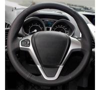 Accessori Per La Decorazione Degli Interni Dell'auto, Rivestimento Intrecciato Per Volante Per Ford, Per EcoSport 2014-2017, Per Fiesta 2008-2017(rosso)