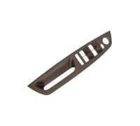 Accessori per la decorazione dell'auto Maniglia Interna Per Portiera Auto, Pannello Di Rivestimento Del Bracciolo Senza Pulsante Di Ripiegamento Dello Specchietto Per E70 X5 2007-2013(LHD B Brown)