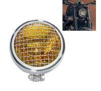 Accessori per la modifica della luce a LED con guscio d'argento per faro Harley
