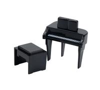 Accessori per la scena del pianoforte della casa delle bambole per il micro