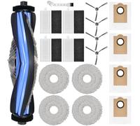 Accessori per LEFANT M3 / M3 Gen2/M3 Max ricambio aspirapolvere,1 spazzola principale, 4 Panni per mocio, 4 filtri, 4 sacchetti per la polvere, 4 spazzole laterali, 1 spazzola di pulizia