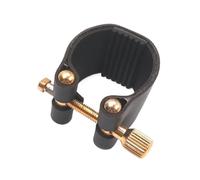 Accessori Per Legatura Del Sassofono Bocchino Compatto Con Clip Nera Parti In Pelle PU
