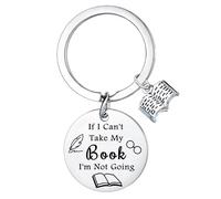 Accessori per libri per gli amanti della lettura Portachiavi per libri Regali per amanti dei libri Regali per lettore topo di biblioteca Regalo Accessori per la lettura Donne Uomini Regalo di