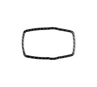 Accessori per l'interno dell'auto Multimedia Button Frame Cover per BMW, Auto decorazione finiture adesivi decalcomania per F10 F20 F30 F34 F07 F25 F26 F15 F16 adesivi interni (nero)