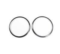 Accessori per L'Interno Dell'Auto Per Mercedes Per Smart 451 Per Fortwo Car Door Horn Anello Decorativo Adesivo Per Auto In Plastica Interni Auto(Carbonio)