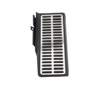 Accessori per L'Interno Dell'Auto Per Per Jetta MK6 Carburante E Dell'acceleratore Poggiapiedi Morto Copripedale AT MT In Acciaio Inossidabile Con Guida A Sinistra(1Piece Rest)
