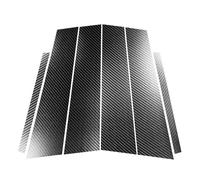Accessori Per Lo Styling Dell'auto Adesivi In fibra Carbonio Per VW Per Golf 5 MK5 GTI Copri Montanti Finestrino(Real Carbon Fiber)