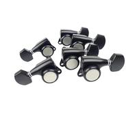 Accessori Per Manopole Di Accordatura Per Chitarra Un Set Di Pulsanti Di Blocco Per Chitarra Medaglioni Elettrici Bk Accessori(4R 2L)