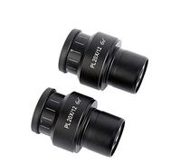 Accessori per microscopi 1 paio di oculari for microscopio binoculare 2 pezzi PL20X/12 oculari for microscopio ad alto campo ad ampio campo, interfaccia da 30 mm Durata e prestazioni affidabili