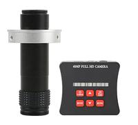 Accessori per microscopi 4 8 MP 1080p 60 fps USB Fotocamera elettronica Microscopio Industriale Fotocamera C Durabilità e Prestazioni affidabili(with 130 x Lens)