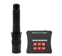 Accessori per microscopi 4 8 MP 1080p 60 fps USB Fotocamera elettronica Microscopio Industriale Fotocamera C Durabilità e Prestazioni affidabili(with 300x Lens)