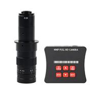 Accessori per microscopi 4 8 MP 1080p 60 fps USB Fotocamera elettronica Microscopio Industriale Fotocamera C Durabilità e Prestazioni affidabili(with 180x Lens)