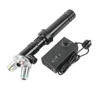 Accessori per microscopi 400X 1000X 2000X 4000X Zoom 0.7X-4.5X Videocamera industriale Lente coassiale for luce 5X 10X 20X Obiettivo acromatico del microscopio Durata e prestazioni affidabili(3 lens F