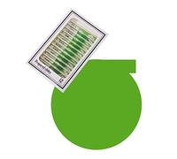 Accessori per microscopi Esempi di microscopio esemplari in plastica campioni sperimentali biologici Durata e prestazioni affidabili(Green)