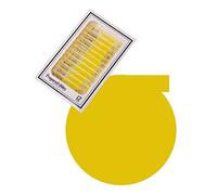 Accessori per microscopi Esempi di microscopio esemplari in plastica campioni sperimentali biologici Durata e prestazioni affidabili(Yellow)