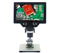 Accessori per microscopi G1200 12MP 1-1200X. Microscopio digitale 7inch. Lcd. Microscopio for microscopi elettrici Durata e prestazioni affidabili(Built in Battery)