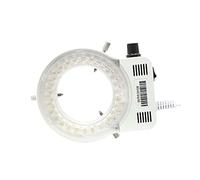 Accessori per microscopi Illuminatore a luce anulare a 56 LED bianco Lampada regolabile 0-100% Lampada circolare a LED for microscopio con zoom stereo trinoculare Durata e prestazioni affidabili