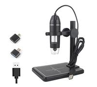 Accessori per microscopi Microscopio digitale USB regolabile 1600X 3 in 1 Microscopio elettronico Tipo-C Fotocamera Durata e prestazioni affidabili(USB Lift Stand,1000X)