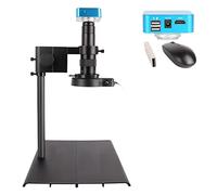 Accessori Per Microscopio Da Laboratorio 48MP 4K USB HDMI VGA Video Digitale Microscopio Monoculare Fotocamera Continus Zoom 180X C-Mount