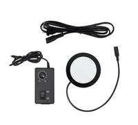 Accessori per microscopio lampada ad anello LED regolabile sorgente luminosa inferiore retroilluminazione microscopio illuminatore per industria elettronica stereo video microscopia