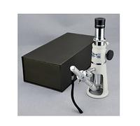 Accessori per microscopio, lente d'ingrandimento per gioielli, lente d'ingrandimento con griglia di misurazione, mini gioielli manuali tascabili, retroilluminazione a LED, supporto per microscopio