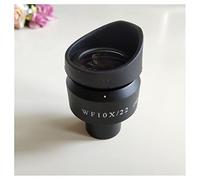 Accessori per microscopio WF10 x 22 mm 2. 3 mm 24 mm grandangolo regolabile obiettivo oculare microscopio biologico 23,2 mm con guardie in gomma eye-guardie durata e prestazioni affidabili (1 pc 22 mm