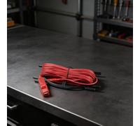 Accessori per misuratore di resistenza digitale a terra, con 3 cavi e 2 punte per elettrodi di terra per test di resistività del suolo, compatibile con DY4100 e tester simili