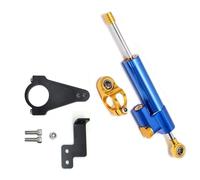 Accessori Per Moto Ammortizzatori Di Sterzo Universali Regolabili Ammortizzatore Direzionale Supporto Di Conversione Tampone Dello Sterzo(Steering damper G)