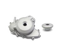 Accessori Per Moto Coperchio Carter Sinistro Coperchio Statore Magnete Tappo Foro Grande Protezione Motore Per Z&ONGSHEN Per NC250 Per NC450 Basamenti Motore(Silver 450)