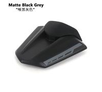 Accessori Per Moto Copertura Di Sedile Passeggero Posteriore Matte Black Grey