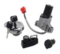 Accessori per moto Kit Chiave Per Blocco Tappo Serbatoio Carburante E Interruttore Di Accensione Per XVS1100A Drag Star Classic 2000-2008 2007 2006 2005 2004