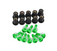 Accessori Per Moto Parabrezza Parabrezza Dadi Bulloni Viti Per CRF1100L CRF1000L Per Africa Twin 1100 1000 Per Adventure Per Sport Kit bulloni carenatura(VERDE)