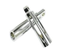 Accessori Per Moto Per Har&ley Dyna Touring Sportster Poggiapiedi Universale Modificato Poggiapiedi Cavo(Chrome)