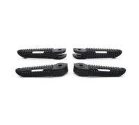 Accessori Per Moto Poggiapiedi Anteriore E Posteriore In Alluminio Per Trident 660 TRIDENT660 2021-2025 Pedane Pedali Pedaline Moto Cavalletto(Front Rear Black)