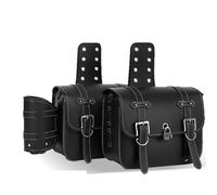 Accessori Per Moto PU Borse Da Sella Per Moto Borsa Portaoggetti Borsa Laterale Per Serbatoio Valigia Impermeabile Borsa Doppia Per Sedile Posteriore Borsa A Bisaccia Borsa portautensili moto(Big Size