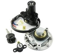 Accessori per moto Set Di Blocchetti Accensione Per Tappo Serbatoio Carburante Con Chiavi Per XVS1300A V-Star Classic 2007-2014 2013 2012 2011 2010 2009 2008