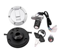 Accessori per Moto: Set di Chiavi per Interruttore di accensione, Tappo Serbatoio e Tappo Carburante per Aprilia CR150 GPR150 GPR125 GPR250R