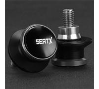 Accessori per motociclette Accessori Moto Viti Cavalletto Cursori Forcellone Posteriore 8mm Per Ducati DesertX 2022 2023 2024(Grey)