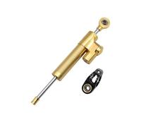 Accessori Per Motociclette Ammortizzatore Di Sterzo Regolabile Kit Staffa Stabilizzatrice Per Kawasaki(Gold)