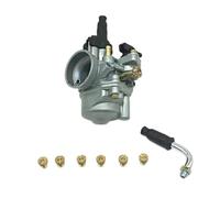Accessori Per Motociclette Carburatore 17,5 Mm Carburador Carburateur Carb Per 2 Tempi Per Scooter Per Motore 50 Cc Carbu Con Guarnizione