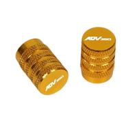 Accessori per motociclette Coprivalvole Pneumatici Ruote Moto Per Honda ADV350 ADV 350 2021 2022 2023(Jaune)