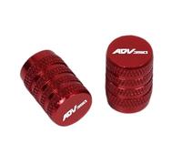 Accessori per motociclette Coprivalvole Pneumatici Ruote Moto Per Honda ADV350 ADV 350 2021 2022 2023(Red)