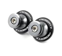 Accessori per Motociclette in Alluminio per Ducati DesertX 2022 2023 Bulloni del cavalletto per slitte con Perno del Braccio oscillante-Grey