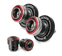 Accessori per Motociclette in Alluminio per Ducati DesertX per Ducati Multistrada 950 950S 1200 1260S V2 V2S V4 V4S Bulloni del cavalletto per slitte con Perno del Braccio oscillante-A-Red