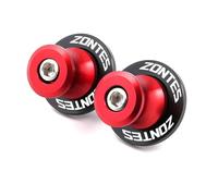 Accessori per Motociclette in Alluminio per Zontes ZT125 G1 ZT125U ZT310R 310X Bulloni del cavalletto per slitte con Perno del Braccio oscillante-Red