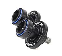 Accessori per Motociclette in Alluminio per Zontes ZT125 ZT125G1 ZT125U ZT310X ZT310T ZT310V ZT310R Bulloni del cavalletto per slitte con Perno del Braccio oscillante-B-Blue