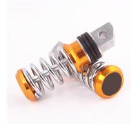 Accessori per motociclette Pedane Universali Per Scooter Con Poggiapiedi Per Moto Pedale Per A Molla(Jaune)